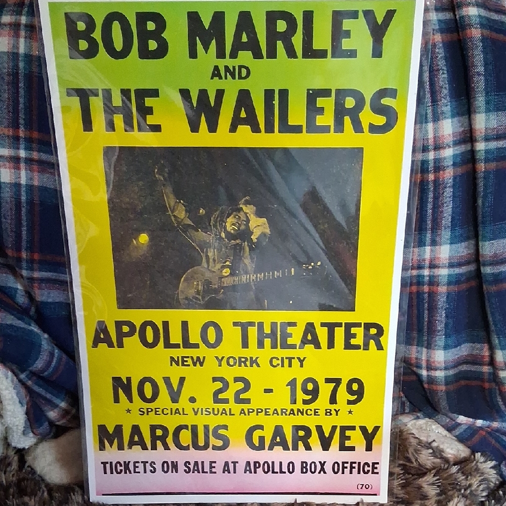 Bob Marley and The Wailers Concert Poster